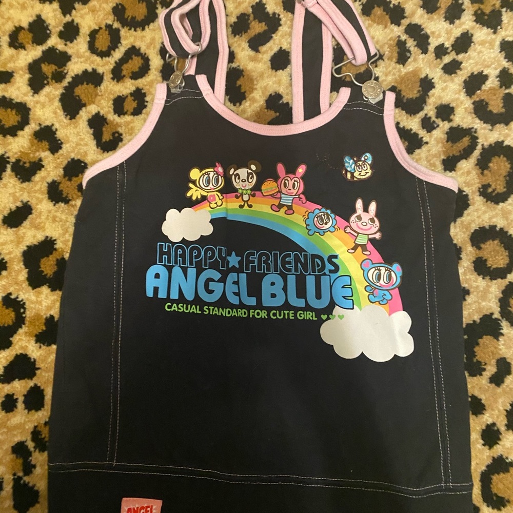 ANGEL BUE OVERALL TANK TOP